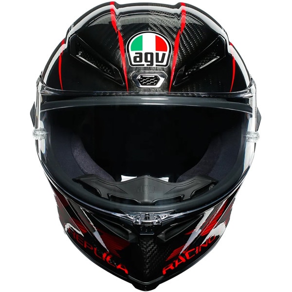 agv red carbon