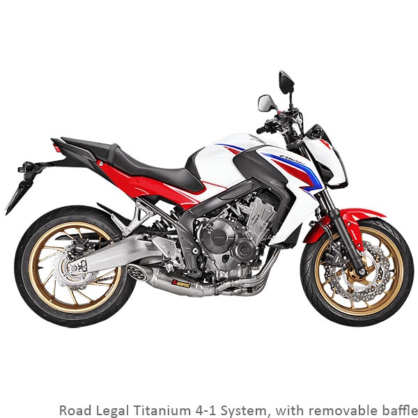 Akrapovic honda deals cb 650 r