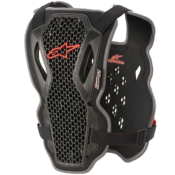 Alpinestars Bionic Action Chest Protector - Black / Red - FREE UK DELIVERY