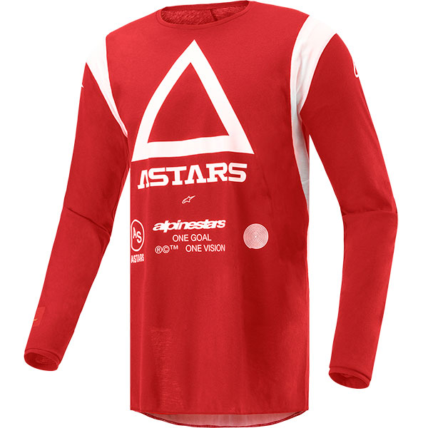 Alpinestars Techdura Jersey - Bright Red - FREE UK DELIVERY