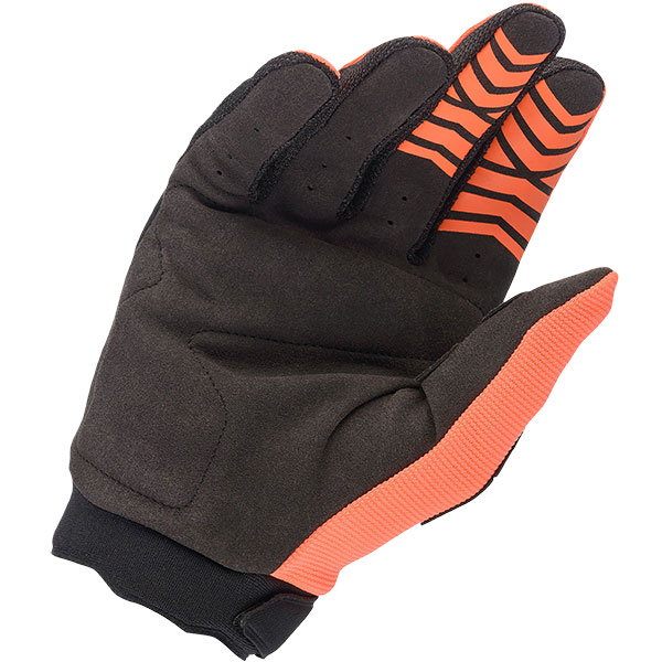 Alpinestars Youth Full Bore Textile Gloves - Orange / Black - FREE UK ...