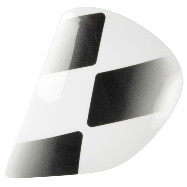 Arai J Type Side Pods - Contest White