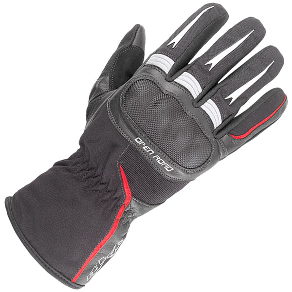 Image of Buse Open Road Touring Gloves - Black