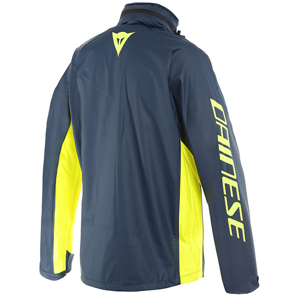 Dainese Storm 2 Waterproof Jacket Black Iris Fluo Yellow FREE UK DELIVERY