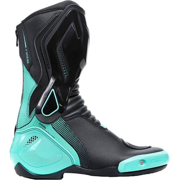 Dainese Ladies Nexus 2 Boots Black Acqua Green FREE UK DELIVERY