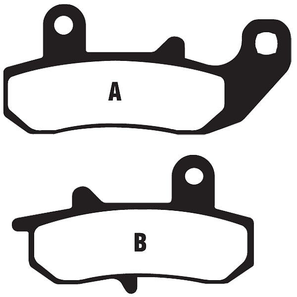 EBC Aramid Organic Brake Pads - FA157