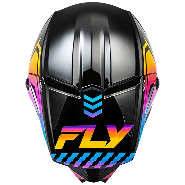 Fly Racing 2024 Kinetic - Menace Black / Sunrise - FREE UK DELIVERY