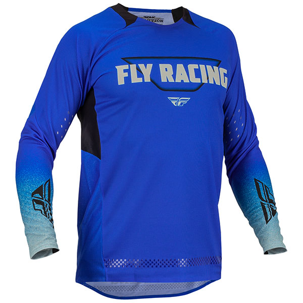 Fly Racing Evolution DST Jersey - Blue / Grey - FREE UK DELIVERY