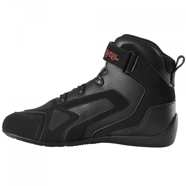 Furygan V4 Easy D3O Vented Boots - Black / Red - FREE UK DELIVERY