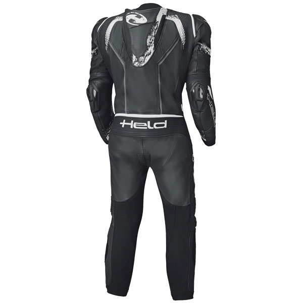 Held Brands Hatch 1 Piece Leather Suit - Black / White - FREE UK DELIVERY