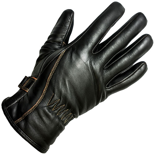 Helstons Leather First Gloves - Brown