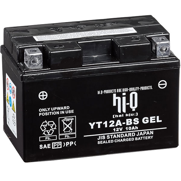 Hi-Q Motorcycle Gel Battery - CT12A-BS review