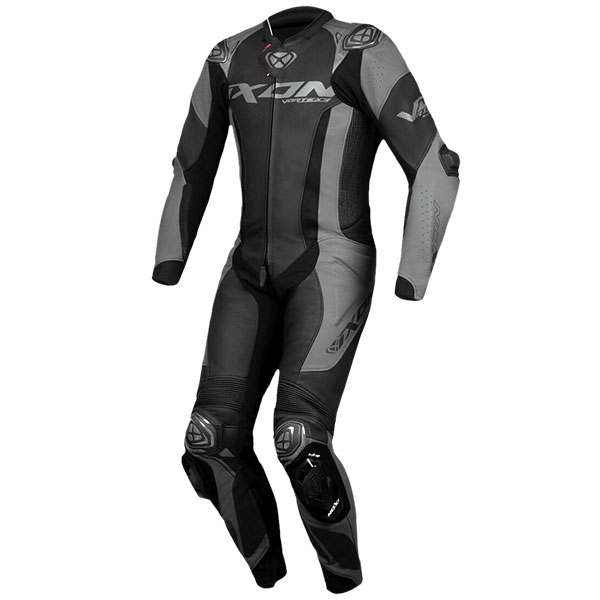 Ixon Vortex 3 One Piece Leather Suit - Black - FREE UK DELIVERY