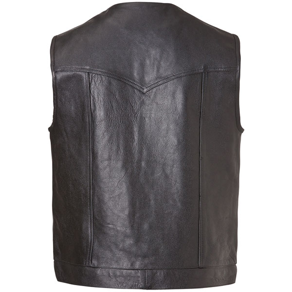 John Doe MC Outlaw Vest - Black - FREE UK DELIVERY