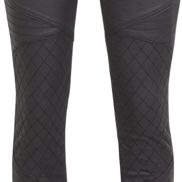 John Doe Ladies Betty Biker Aramid Jeggings Black