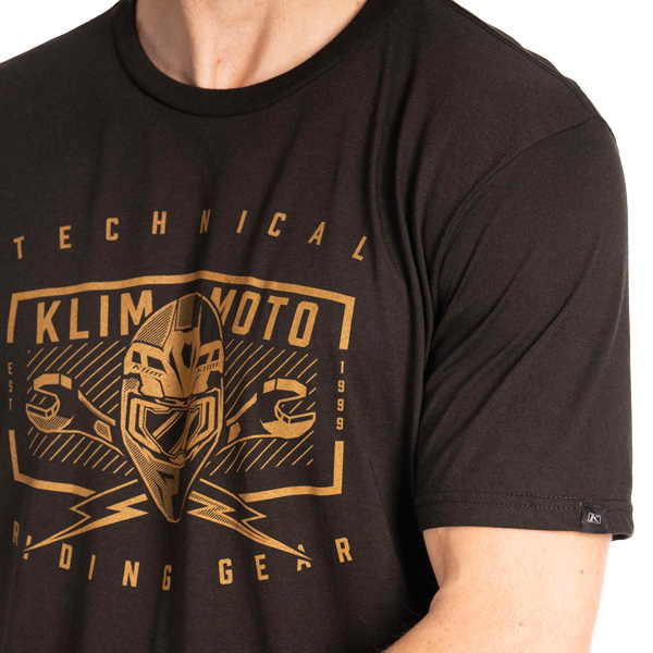 klim_casual-wear_petrol-t-shirt_black-golden-brown_detail2.jpg