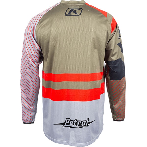 Klim Petrol Jersey - Octane Winter Moss / Redrock - FREE UK DELIVERY