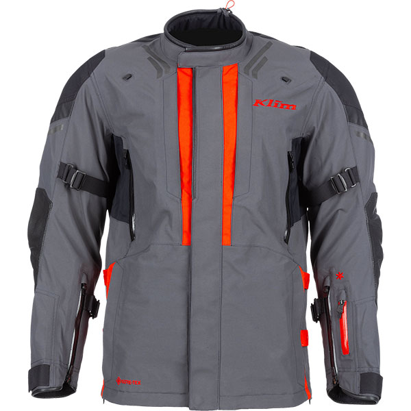 Klim Latitude Gore-Tex Jacket - Asphalt / Redrock - FREE UK DELIVERY