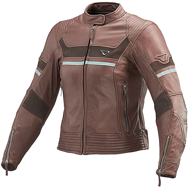 Macna Ladies Daisy Leather Jacket - Brown