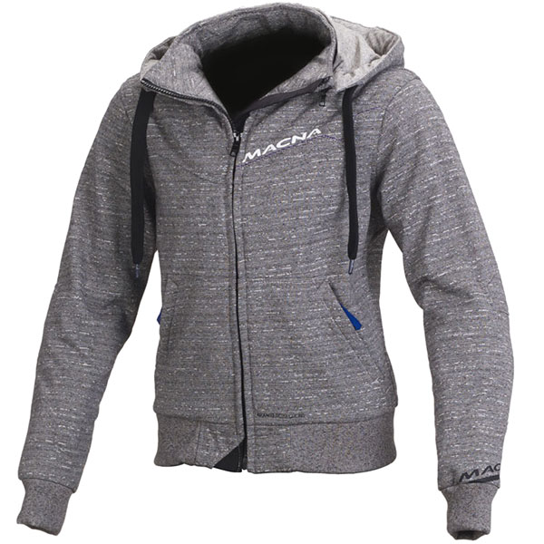 Macna Ladies Freeride Textile Jacket - Medium Grey / Melange