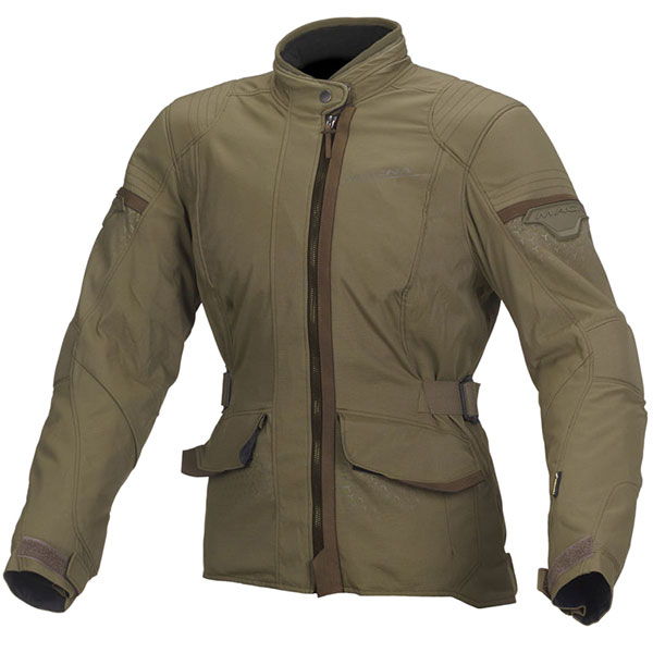 Macna Ladies Shine Textile Jacket - Green