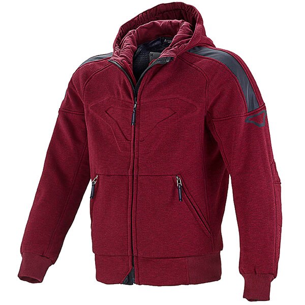 Macna Quest Textile Jacket - Burgundy Red