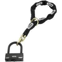 ABUS Granit 58/140HB and 12KS 120 Black Loop