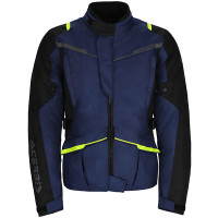 Acerbis X-Travel Textile Jacket - Blue / Yellow