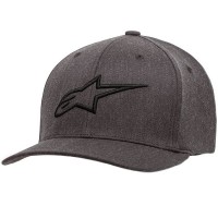 Alpinestars Ageless Curve Hat - Charcoal Heather / Black