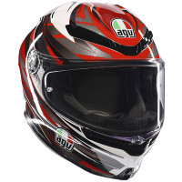 AGV K6 S - Reeval White / Red / Grey