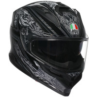 AGV K7 - Damascus Black / Silver