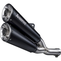 Akrapovic Slip-On Line Exhaust - Ducati Scrambler 803 ABS (21-23) - S-D8SO6-ISSSBL