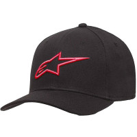 Alpinestars Ageless Curve Hat - Black / Red