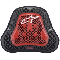 Alpinestars Nucleon KR-Cell CiR Chest Protector - Transparent Smoke / Red