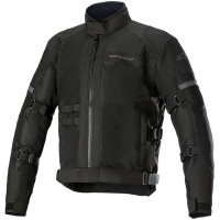 Alpinestars Crosshill WP Air Textile Jacket - Black / Black