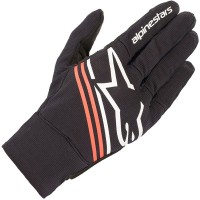 Alpinestars Reef Textile Gloves - Black / White / Red Fluo