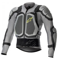 Alpinestars Bionic Action V2 Protection Jacket - Grey / Black / Yellow Fluo