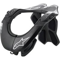 Alpinestars BNS Tech-2 Neck Brace - Black / Cool Grey