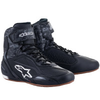 Alpinestars Faster-3 Shoes - Black / Dark Grey / Gum