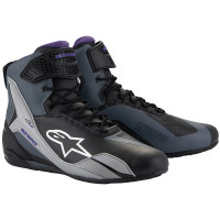 Alpinestars Stella Faster-4 Shoes - Black / Grey / Violet