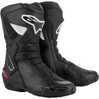 Alpinestars Stella SMX-6 V3 Boots - White / Black / Diva Pink