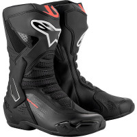 Alpinestars SMX-6 V3 Boots - Black / Red Fluo