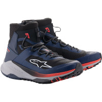 Alpinestars Speedforce XR Shoes - Blue / Black / Fluo Red / Grey