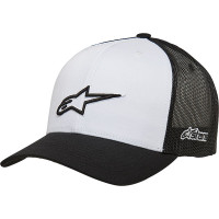 Alpinestars Ageless Outline Trucker Hat - White / Black