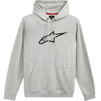 Alpinestars Ageless V2 Fleece Hoodie - Grey Heather / Black