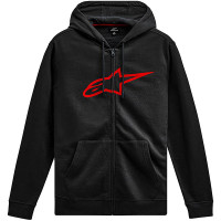 Alpinestars Ageless Zip V3 Hoodie - Black / Red