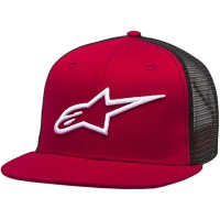 Alpinestars Corp Trucker Cap - Red / Black