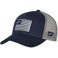 Alpinestars Flag Snapback Cap - Navy / Grey