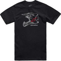 Alpinestars MX Helmet CSF T-Shirt - Black