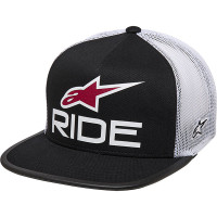 Alpinestars Ride 4.0 Trucker Hat - Black / White / Red